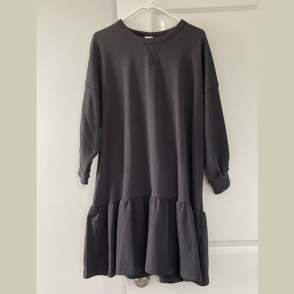 H&M Sweatshirt Dress - Gray - L